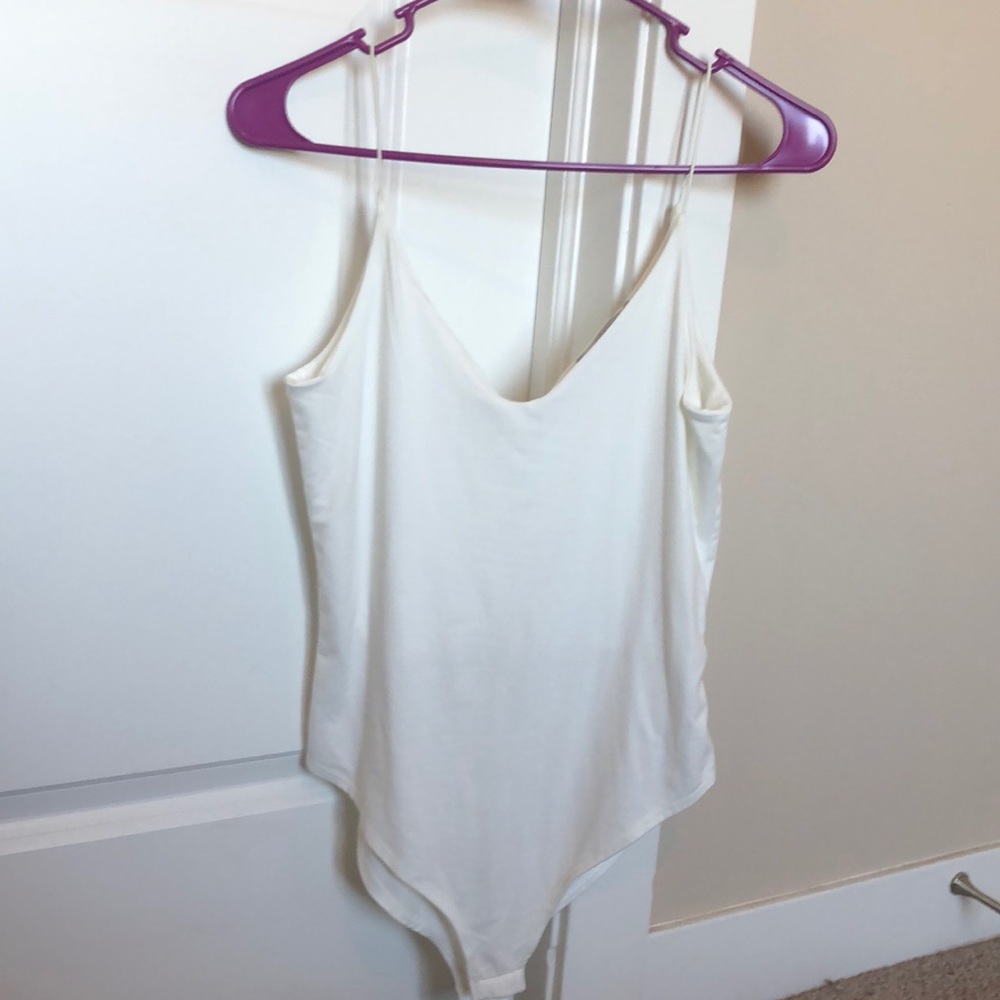 One Piece White Tank Top